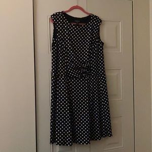 Sleeveless jersey dress